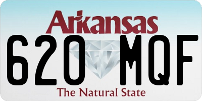 AR license plate 620MQF