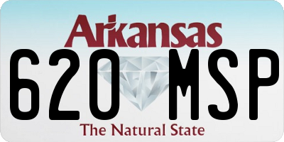 AR license plate 620MSP