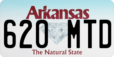 AR license plate 620MTD