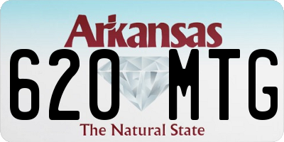 AR license plate 620MTG