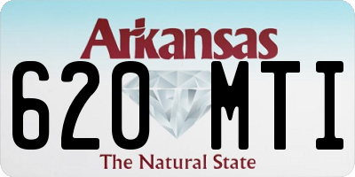 AR license plate 620MTI