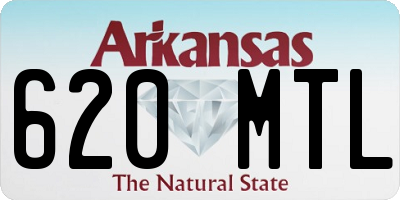 AR license plate 620MTL
