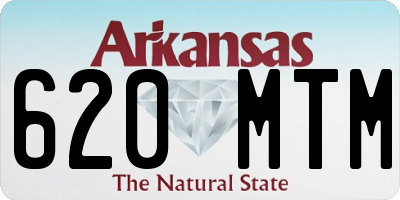 AR license plate 620MTM