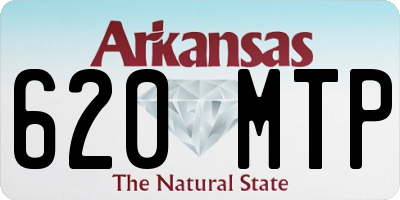 AR license plate 620MTP