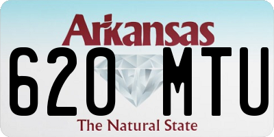 AR license plate 620MTU