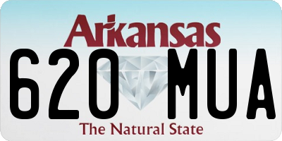 AR license plate 620MUA