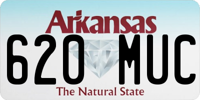 AR license plate 620MUC