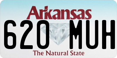 AR license plate 620MUH
