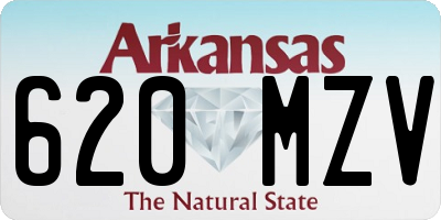 AR license plate 620MZV