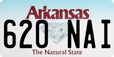 AR license plate 620NAI