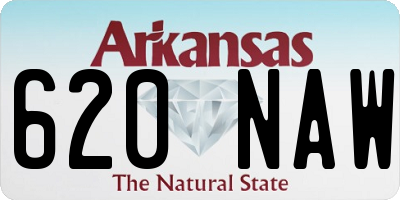 AR license plate 620NAW