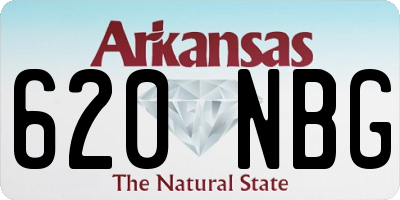 AR license plate 620NBG
