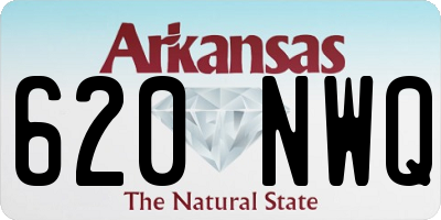 AR license plate 620NWQ