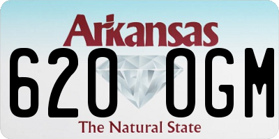 AR license plate 620OGM