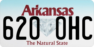 AR license plate 620OHC