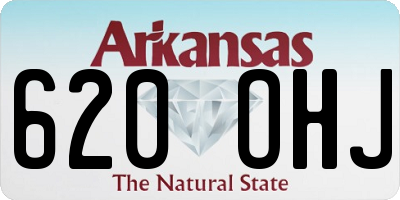 AR license plate 620OHJ