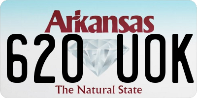 AR license plate 620UOK