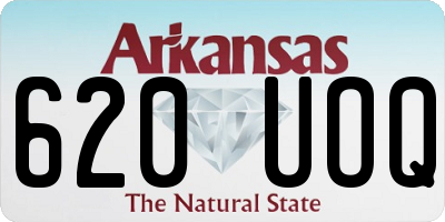 AR license plate 620UOQ