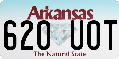 AR license plate 620UOT
