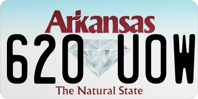 AR license plate 620UOW