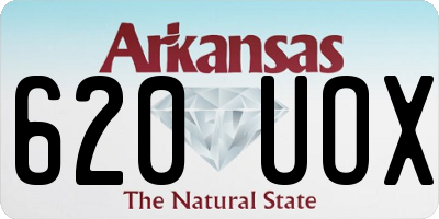 AR license plate 620UOX
