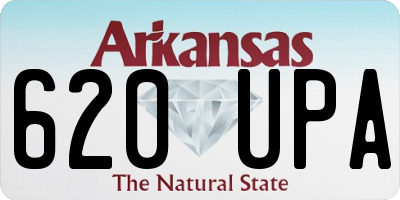 AR license plate 620UPA
