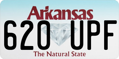 AR license plate 620UPF