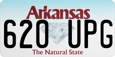 AR license plate 620UPG
