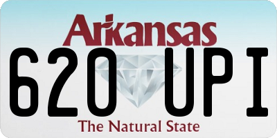 AR license plate 620UPI