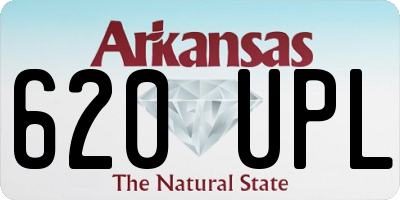 AR license plate 620UPL