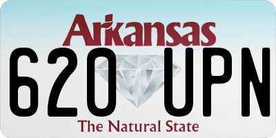 AR license plate 620UPN