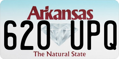 AR license plate 620UPQ