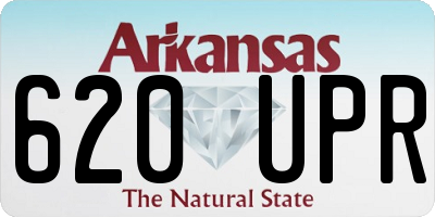 AR license plate 620UPR