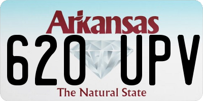 AR license plate 620UPV