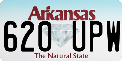 AR license plate 620UPW