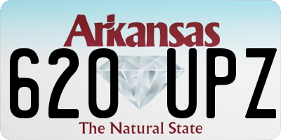 AR license plate 620UPZ