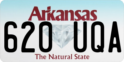 AR license plate 620UQA