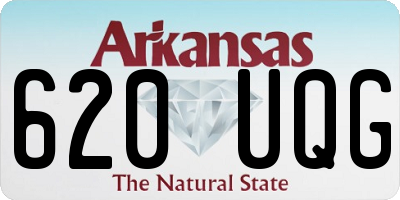 AR license plate 620UQG