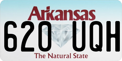AR license plate 620UQH