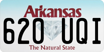 AR license plate 620UQI