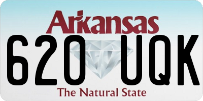 AR license plate 620UQK