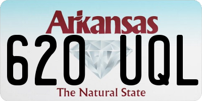 AR license plate 620UQL