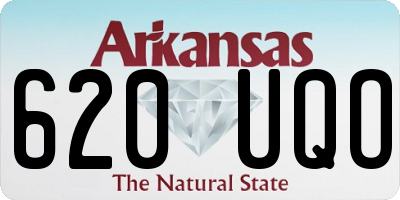 AR license plate 620UQO