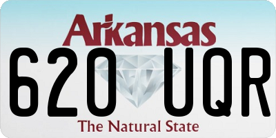 AR license plate 620UQR