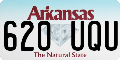 AR license plate 620UQU