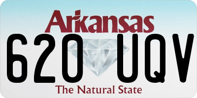 AR license plate 620UQV
