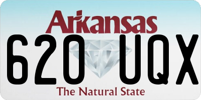 AR license plate 620UQX