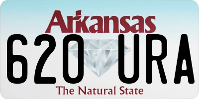 AR license plate 620URA