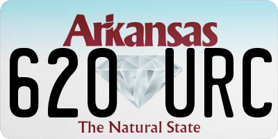 AR license plate 620URC