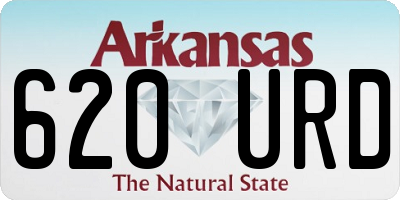 AR license plate 620URD